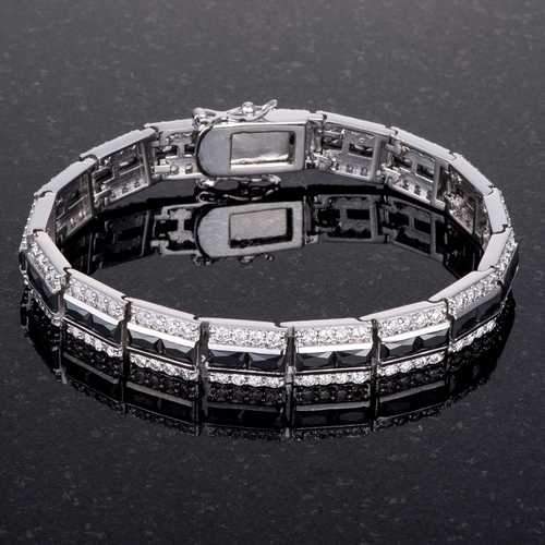 Balboa Onyx Cubic Zirconia Bracelet