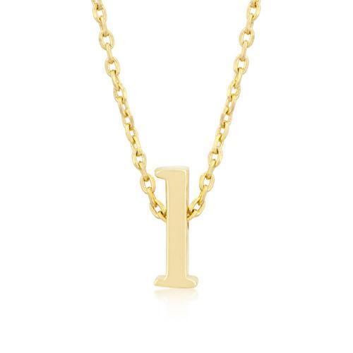 Golden Initial L Pendant